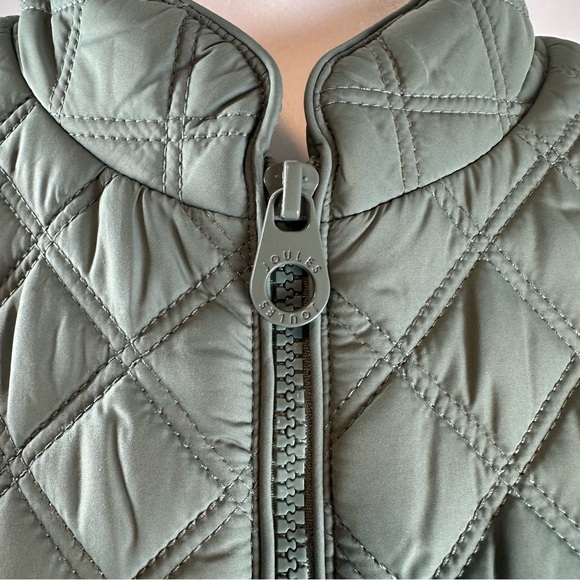 Joules Minx Laurel Green Quilted Vest US 12 Equestrian Country Style - Picture 6 of 9